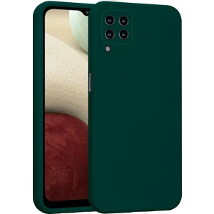 Samsung Galaxy A12 Kılıf Lansman Premium Silinebilir Silikon