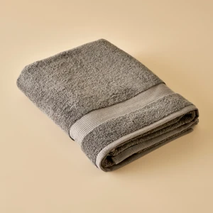 Bella Maison %100 Pamuk Premium Dorita Banyo Havlusu Koyu Gri (90X150 Cm)