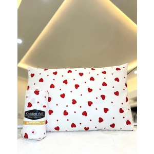 Kırmızı Kalpli Lastikli Çarşaf Takımı Tek/ Çift/ Battal