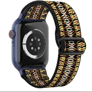 Apple Watch Seri 10 9 8 7 6 Se 5 4 3 2 1 (42-44-45-46-49) mm Ultra1/2 Uyumlu Elastik Kayış