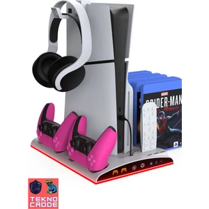 TP3570 Ps5 Slim Disk Ps5 Slim Dijital Ps5 Disk Ps5 Dijital Rgb Joystick Şarj Stand Soğutucu Fan