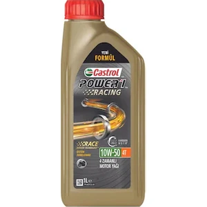 Castrol Power 1 Racing 4t 10W-50 Tam Sentetik Motor Yağı 1 L