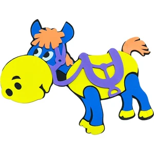 Emach Dizayn Hayvanlar Çocuk Eva Duvar Süsü