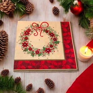 Store Trend 20'Li  Yılbaşı Noel  Kağıt Peçete 32 X 32 Cm