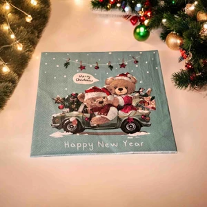 Store Trend 20'Li  Yılbaşı Noel  Kağıt Peçete 32 X 32 Cm