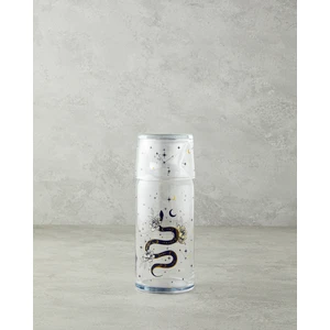 English Home Talisman Snake Cam Başucu Sürahi 700 ml + 220 ml Şeffaf