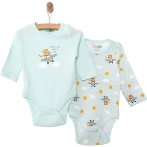 Erkek 2li Uzun Kol Body Erkek Bebek