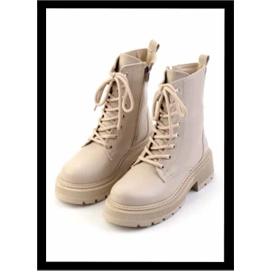Harley Davidson Bej  Kadın Bot & Bootie K02179771009