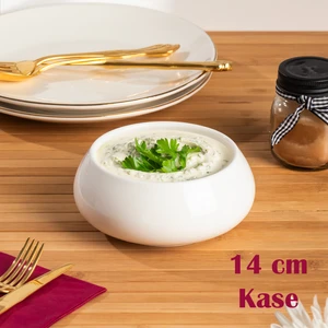 900322 Porselen Kase Salata Kasesi Meze Tabağı Yemek Servis Tabağı Porselen Yuvarlak Kase