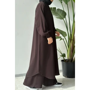 Ande Tesettür Asude Takım-Acı kahve