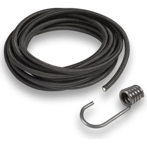 Branda Marketim Çadır Branda Gergi Lastiği Ip Siyah 10 Mt+ 10 Adet Metal Lastik Kancası