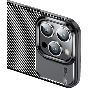Apple iPhone 16 Pro Kılıf Zore Negro Silikon Kapak + Hayalet Ekran Koruyucu
