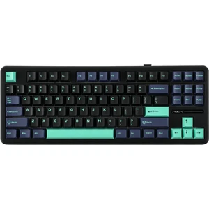 F87 Mekanik Rgb Tkl Gray V4 Switch Kablosuz Makrolu Hot Swap Klavye Siyah