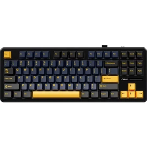 F87 Mekanik Rgb Tkl Graywood V3 Switch Kablosuz Makrolu Hot Swap Klavye Turuncu