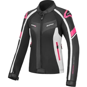 JK152W Kadın Motosiklet Montu (Pembe/siyah)