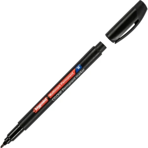 | Asetat Kalemi, Standart Uçlu (M) - Hızlı Kuruyan Suya Dayanıklı Ohp CD Kalemi, 1.0 Mm, Siyah