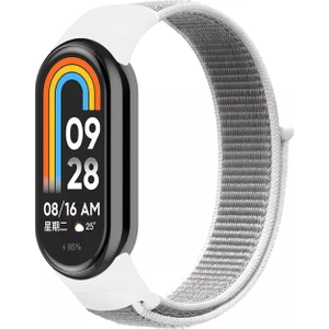 Xiaomi Mi Band 8 - 9 - 10 Uyumlu Hasır Örgü Kordon Kayış Bileklik