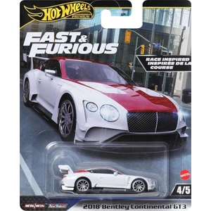 Hot Wheels Fast-Furious Premium Araba 2018 Bentley Contınental Gt3 HNW46-HVR63