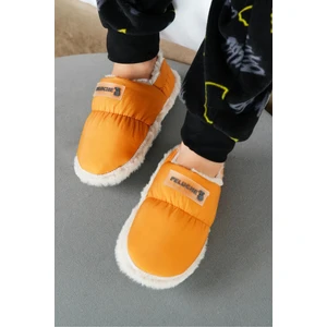 2025 Kiremit Çocuk Ev Ayakkabısı Panduf