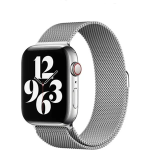 Apple Watch Series 10 46MM Için Metal Mıknatıslı Kordon Kayış M-L Ky6