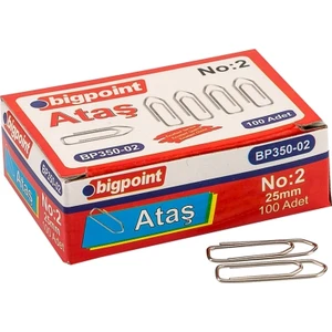 | Nikel Ataş No:2 (25MM), Oksitlenme Önleyici Nikel Kaplama Roket Tipi Ataş, No: 2, 25 mm