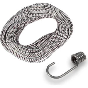 Branda Marketim Çadır Branda Gergi Lastiği Ip 10 Mt+ 10 Adet Metal Lastik Kancası