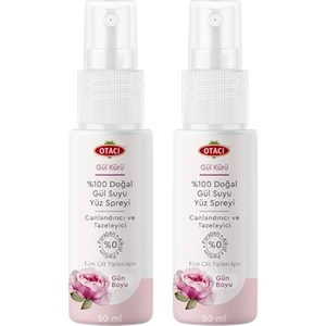 Avantajlı 2 Li Gül Kürü Gül Suyu Yüz Spreyi 50ml