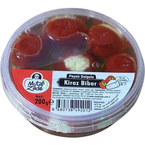 Peynir Dolgulu Kiraz Biber