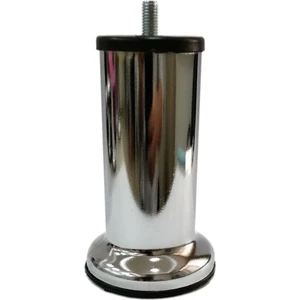 Geylani Yapı Market 4 Adet Baza Ayağı Metal Krom M10 Kalın Vidalı 15 cm