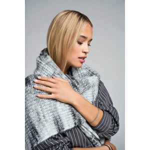 Kadın Onllonny Desenli Yün Atkı 15323471 Gri