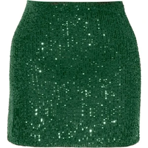 Shop Krutzo Kadın Pul Payet Mini Etek