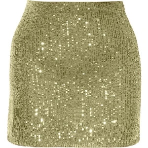 Shop Krutzo Kadın Pul Payet Mini Etek