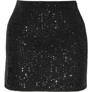 Shop Krutzo Kadın Pul Payet Mini Etek