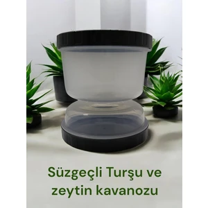 Hobby Life *xxlsaklama Kabı*turşu ve Zeytinler Için Pratik Kum Saati