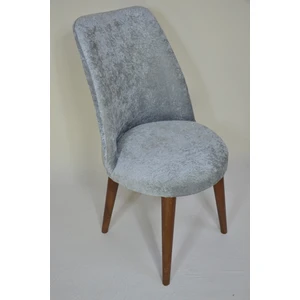 Redro Kadife Gri Sandalye Kılıfı