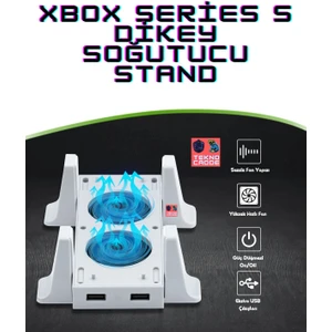 TYX-0658 Xbox Series S 3 Kademeli Soğutucu Fan Dikey Stand