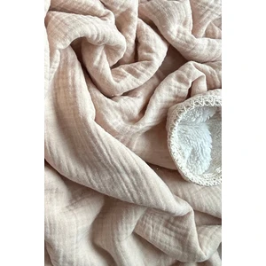 Doray Organic Kışlık Çift Kat Müslin Çocuk & Bebek Battaniyesi / Welsoft Kumaş