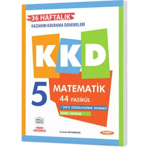 Kurmay Yayınları Fenomen KKD 5. Sınıf Matematik