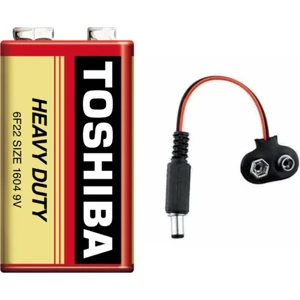Sensör Modül Toshiba 9 Volt Pil + 9V Pil Jakı (Arduino Uyumlu)