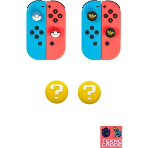 Nintendo Switch/switch Oled/switch Lite Analog Koruyucu Silikon Pad