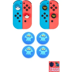 Nintendo Switch/switch Oled/switch Lite Analog Koruyucu Silikon Pad