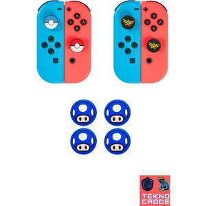 Nintendo Switch/switch Oled/switch Lite Analog Koruyucu Silikon Pad