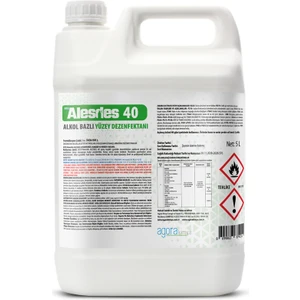 Wtr Alesdes 40 Alkol Bazlı Yüzey Dezenfektanı 5l
