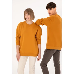 U.S. Polo Assn. Erkek Hardal Sweatshirt 50295148-VR072