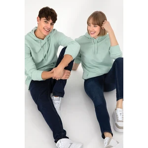 U.S. Polo Assn. Erkek Su Yeşili Sweatshirt 50295167-VR048