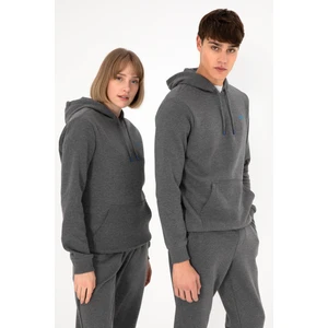 U.S. Polo Assn. Erkek Antrasit Melanj Sweatshirt 50295176-VR081