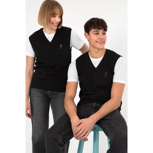 U.S. Polo Assn. Erkek Siyah Süveter 50297052-VR046