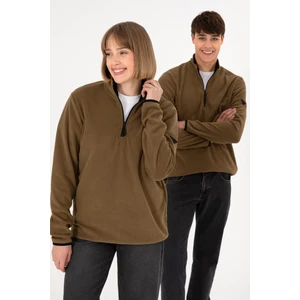 U.S. Polo Assn. Erkek Haki Sweatshirt 50298085-VR027