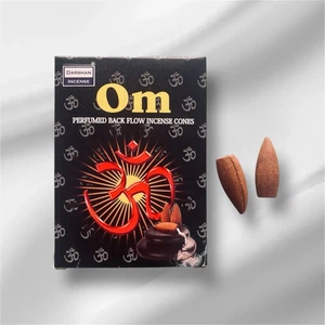 Great Fast  Om Geri Akış Backflow Tütsüsü 10 Adet Arınma-Yoga-Meditasyon