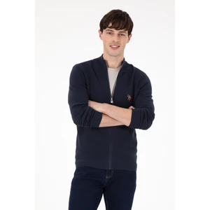 U.S. Polo Assn. Erkek Lacivert Hırka (Triko) 50288871-VR033